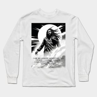 Transformation Within: Staying in the Flow of Change Long Sleeve T-Shirt